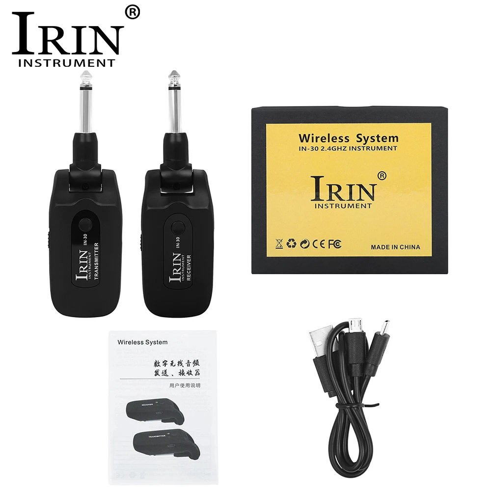 Transmissor P10 para violão - Irin in