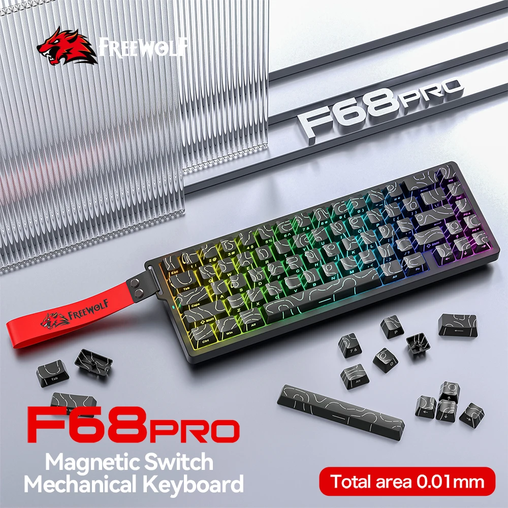 Teclado Magnético Freewolf F68PRO - Freewolf